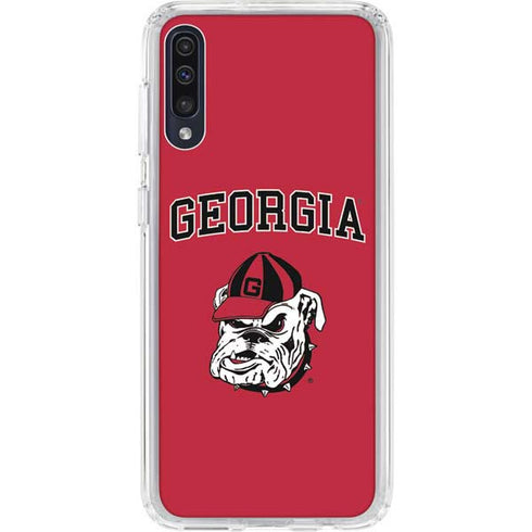 University of Georgia Bulldogs Galaxy A50 Clear Case
